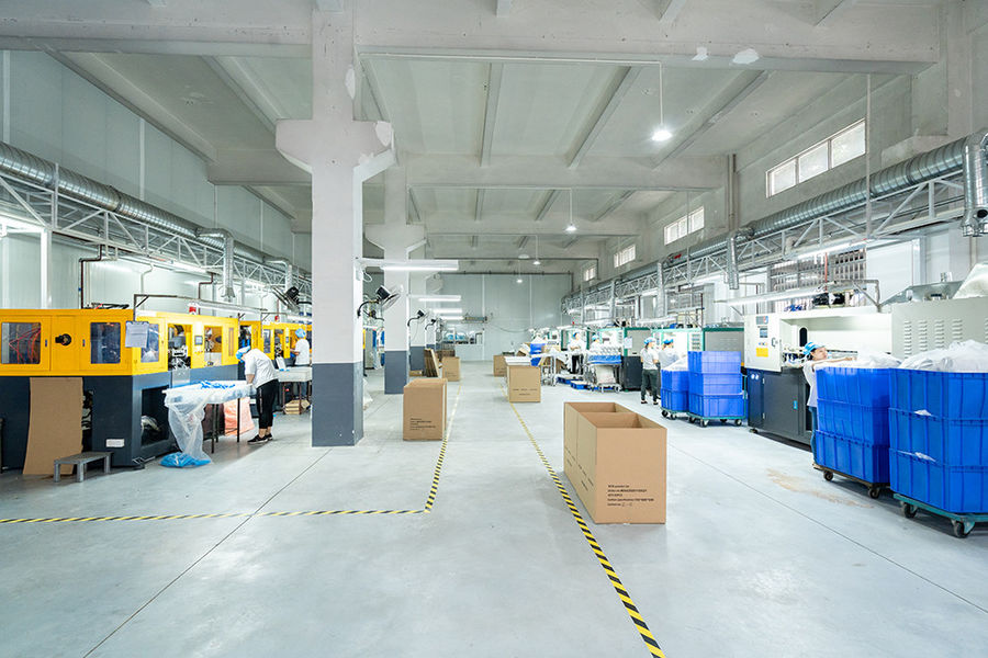 FOSHAN SHUNDE QUANYE PLASTICS CO.,LTD производственная линия изготовителя